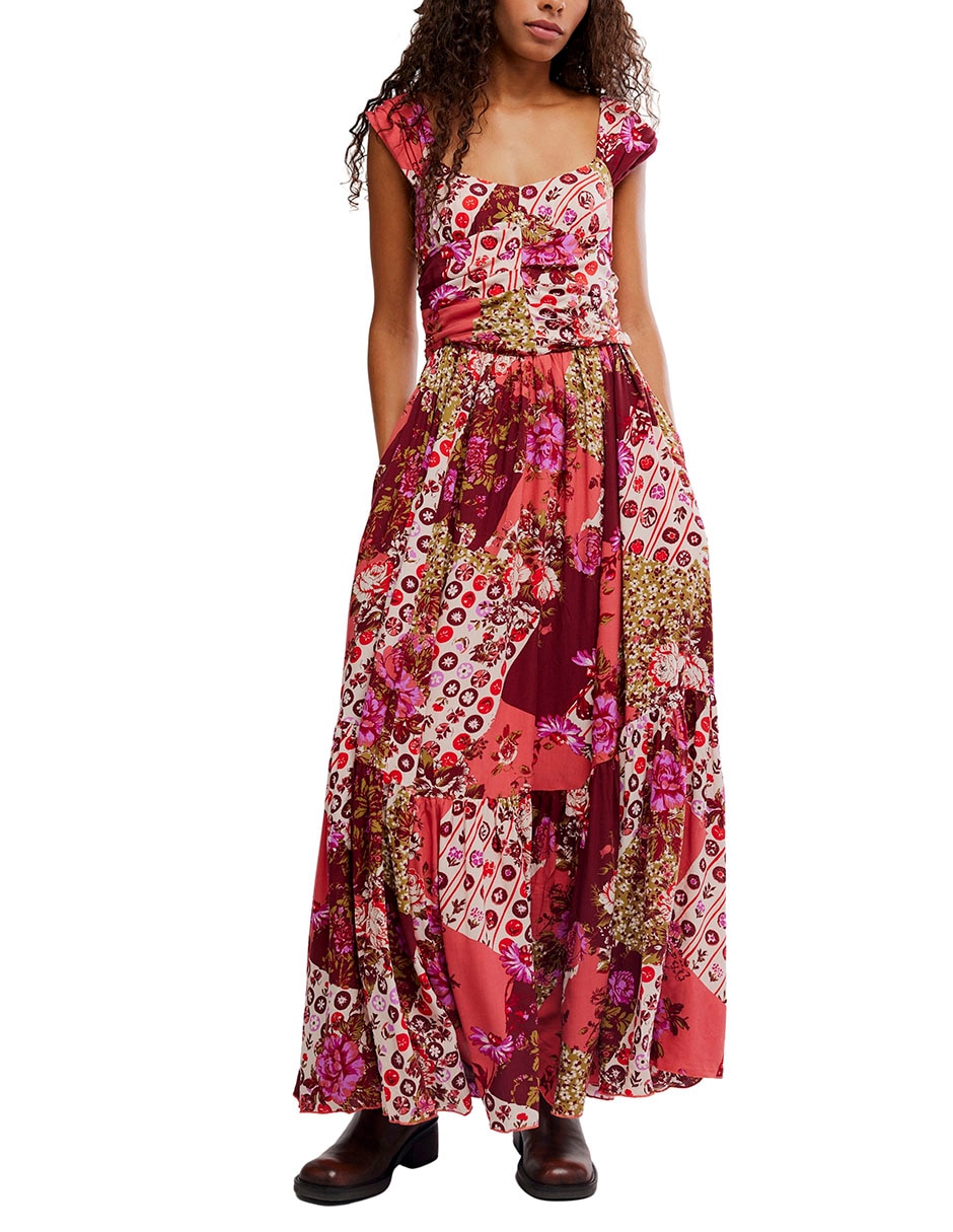 Vestido largo casual para mujer