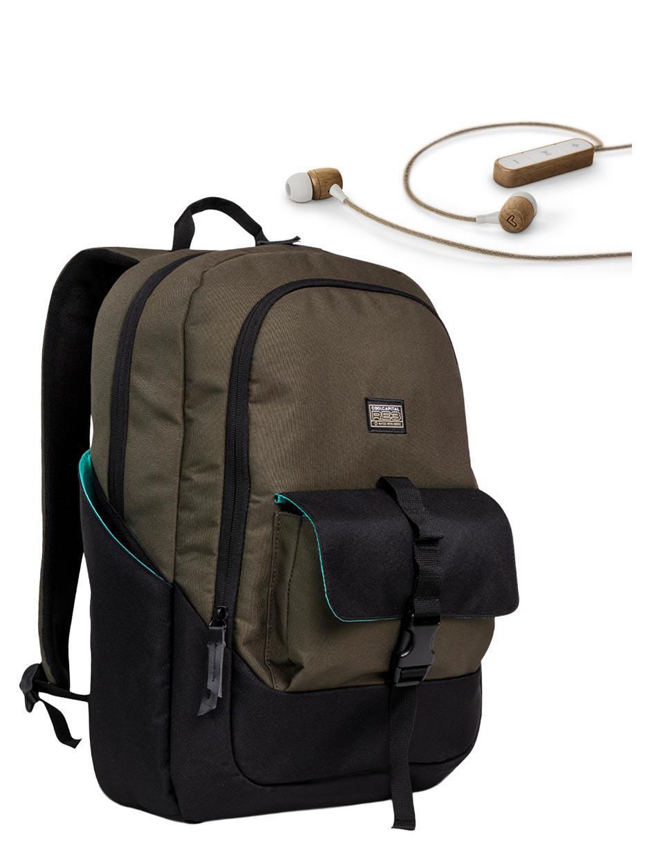 Mochila con portalaptop RE3 & BEECH WOOD Mochila con portalaptop RE3 & BEECH WOOD