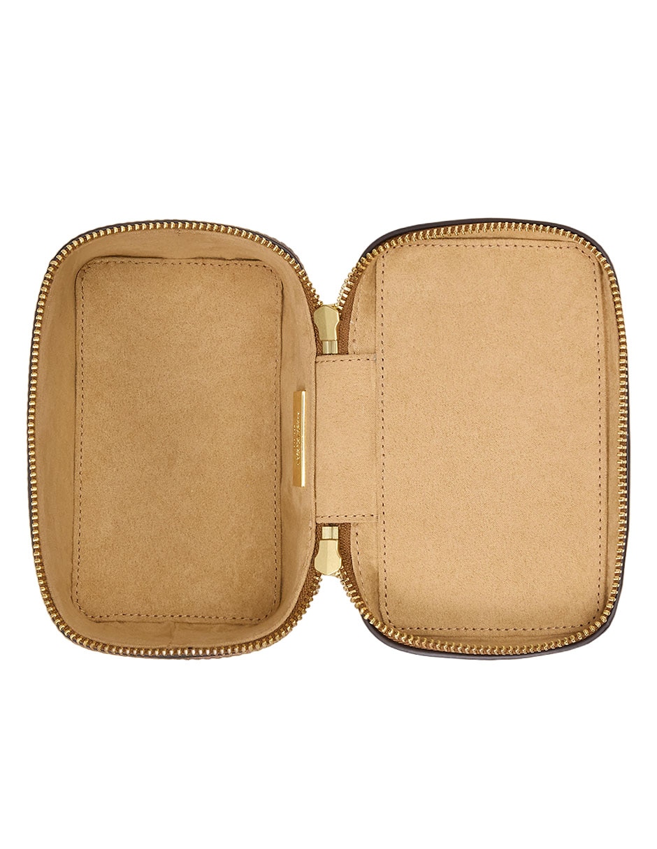 Bolsa crossbody Lauren Ralph Lauren Cierre Cuadrado de piel