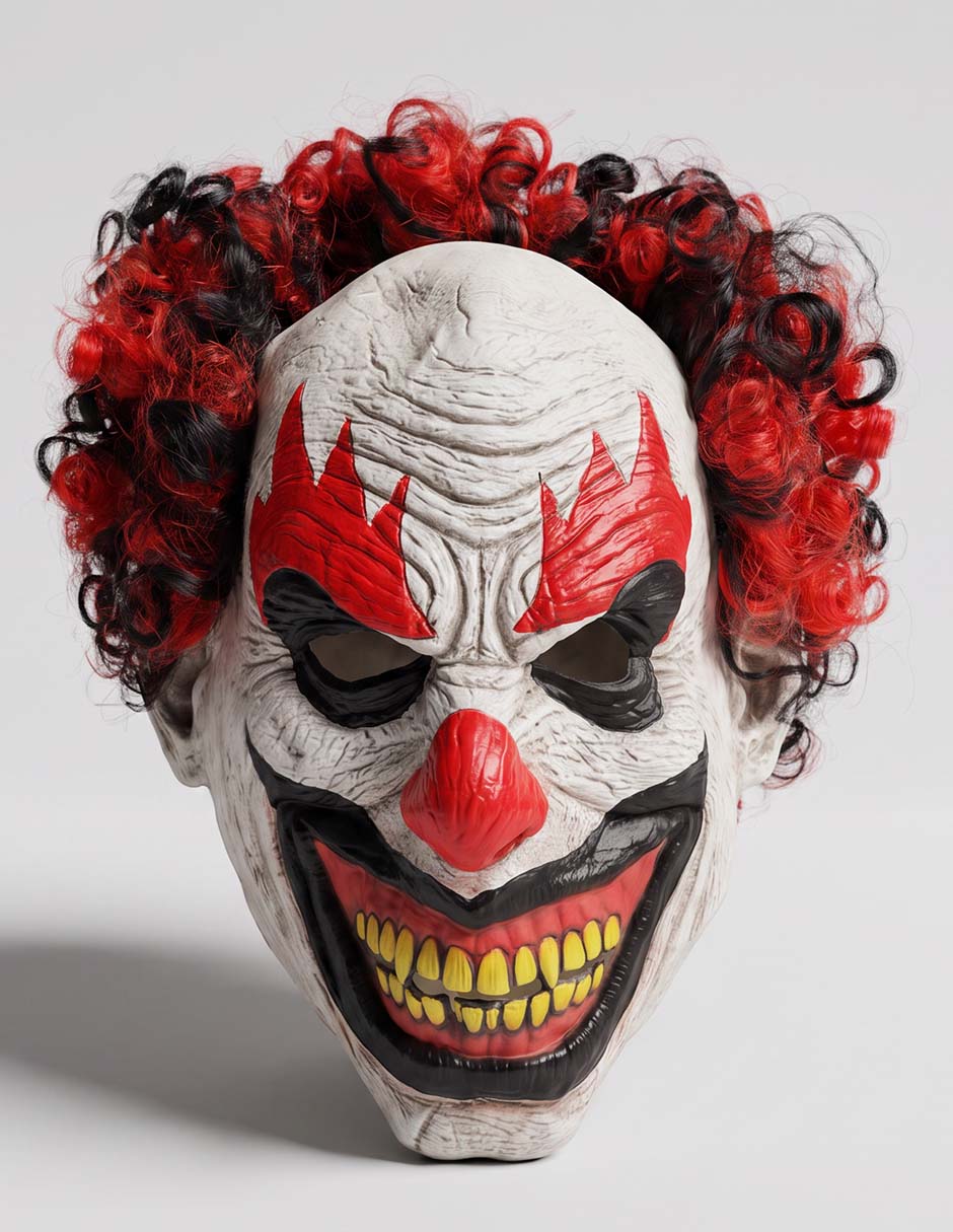 Máscara para disfraz de payaso 1
