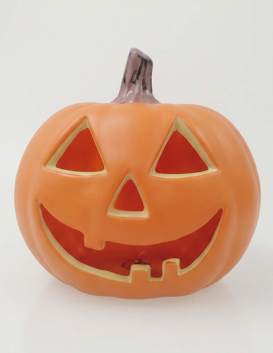 LINTERNA DE CALABAZA NARANJA