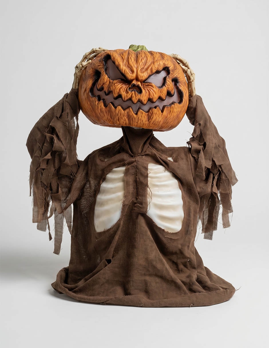 Figura decorativa Halloween de Calavera Calabaza Cementerium