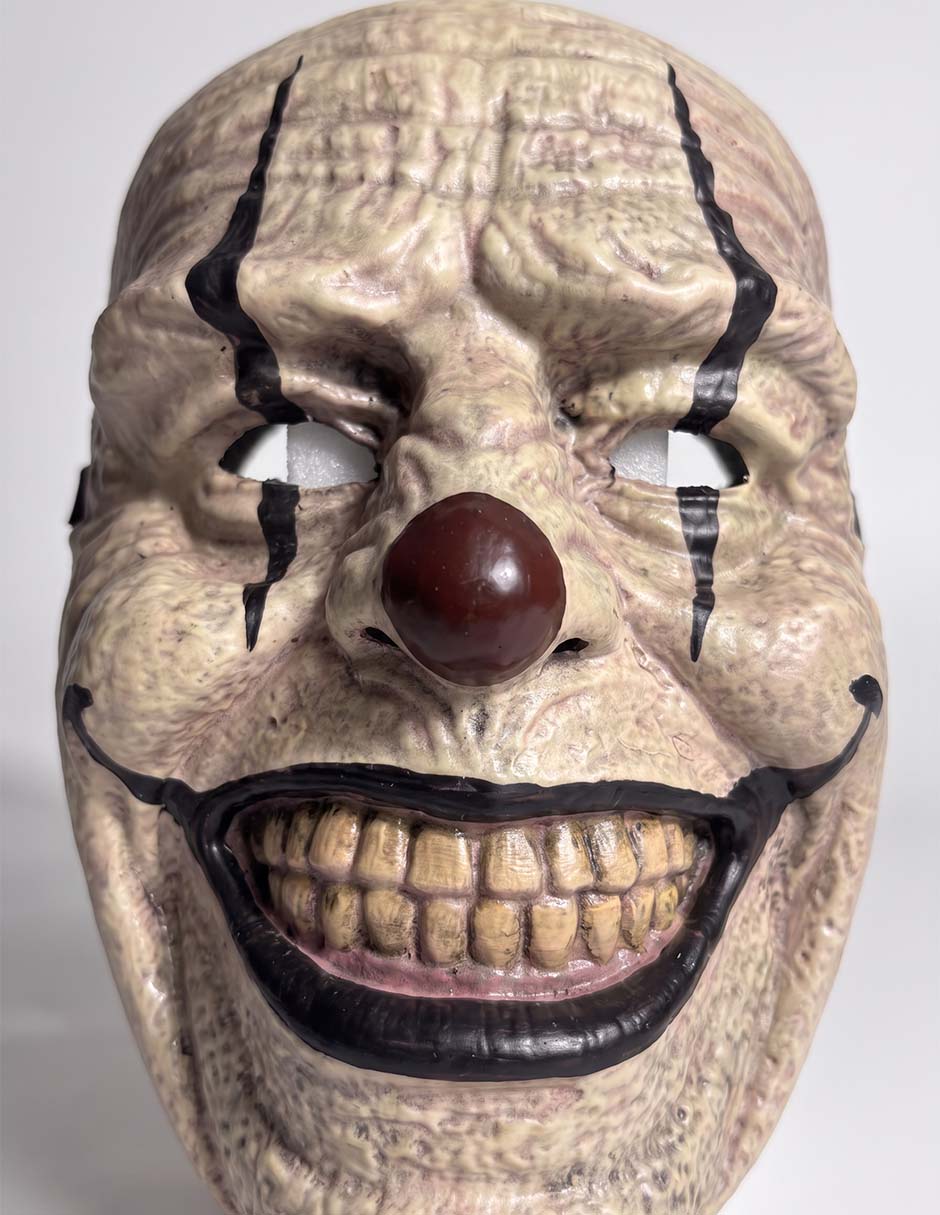 Máscara para disfraz de payaso sonriente 2