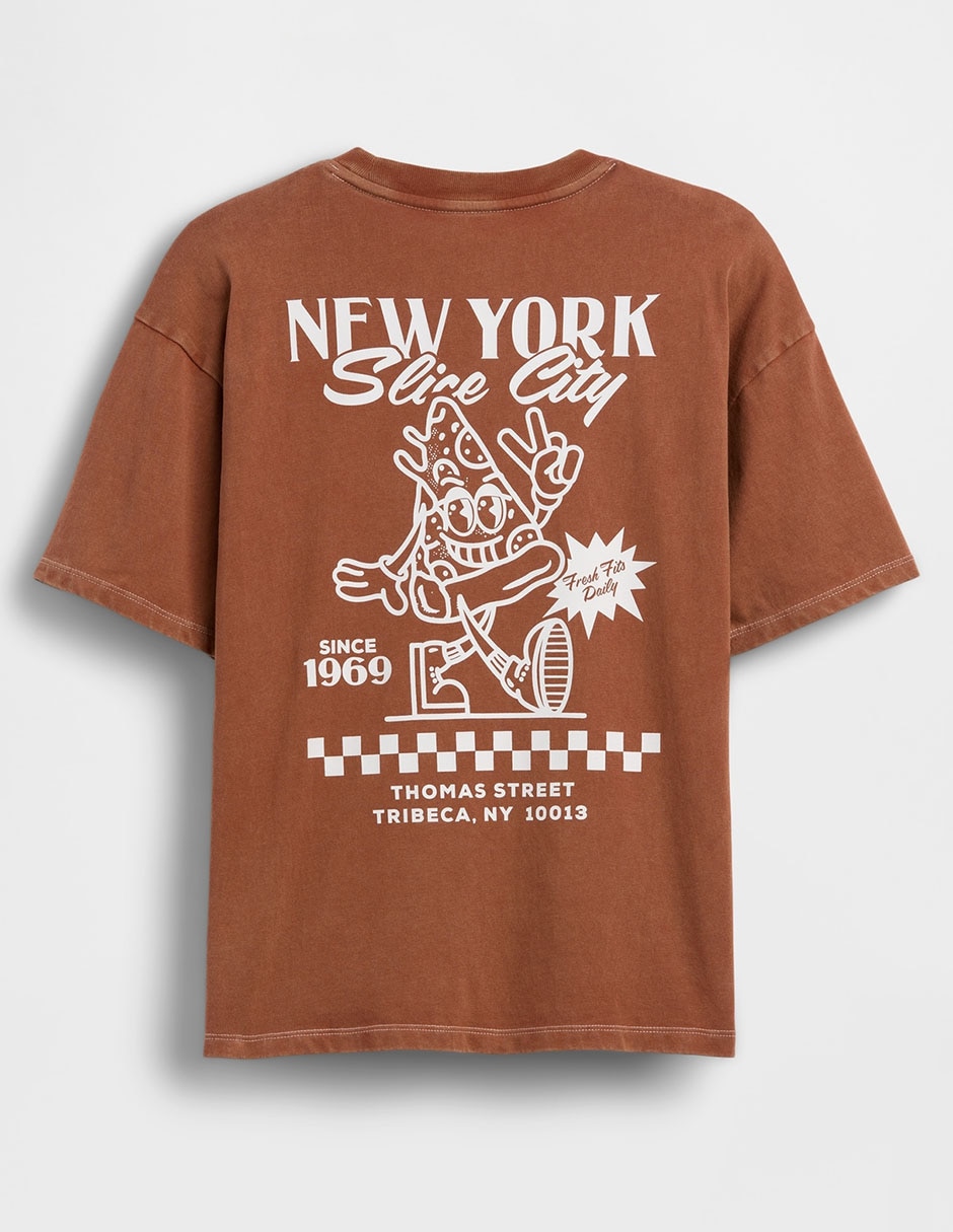 Playera manga al codo para niño