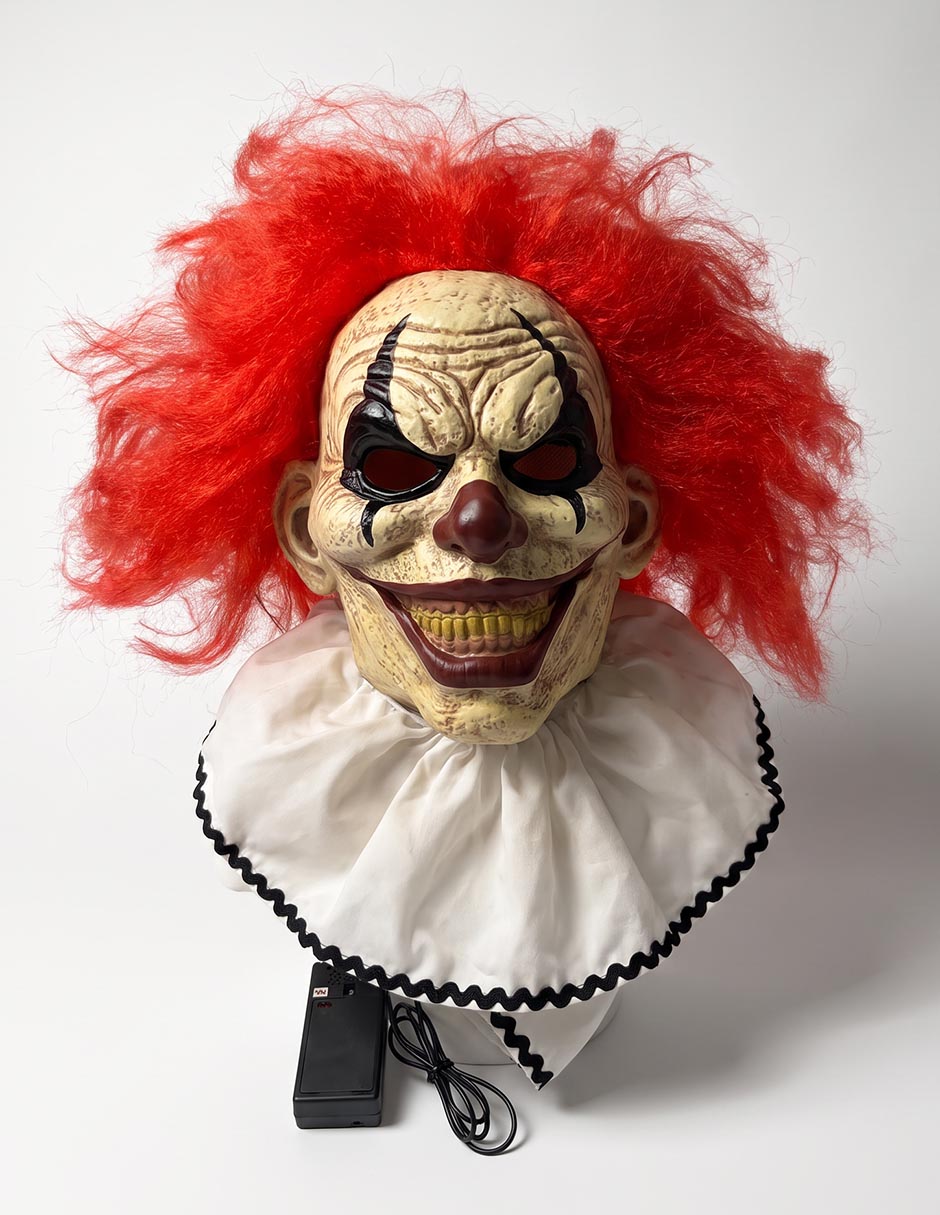 Máscara de Halloween para disfraz de payaso de Cementerium 1