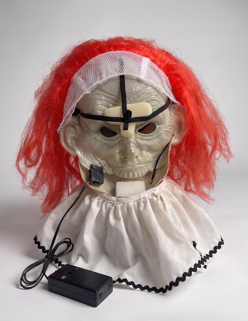 Máscara de Halloween para disfraz de payaso de Cementerium Máscara de Halloween para disfraz de payaso de Cementerium