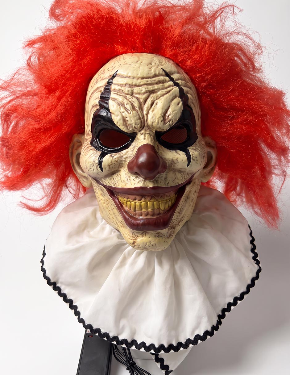 Máscara de Halloween para disfraz de payaso de Cementerium 3