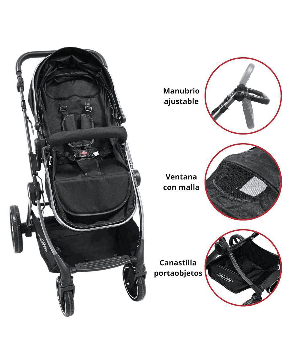 Carriola reversible plegable 3