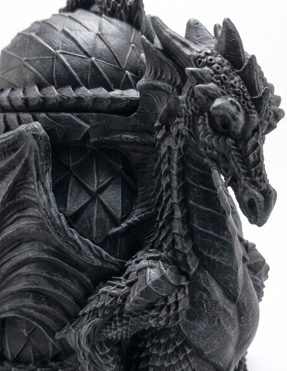 CAJA REDONDA DRAGON