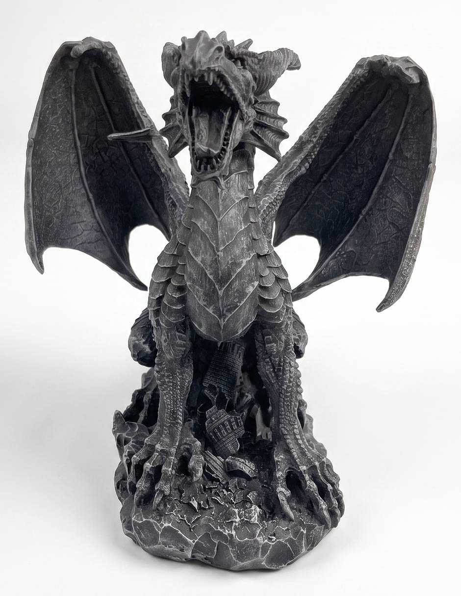 Figura decorativa de Halloween con forma de dragón 1