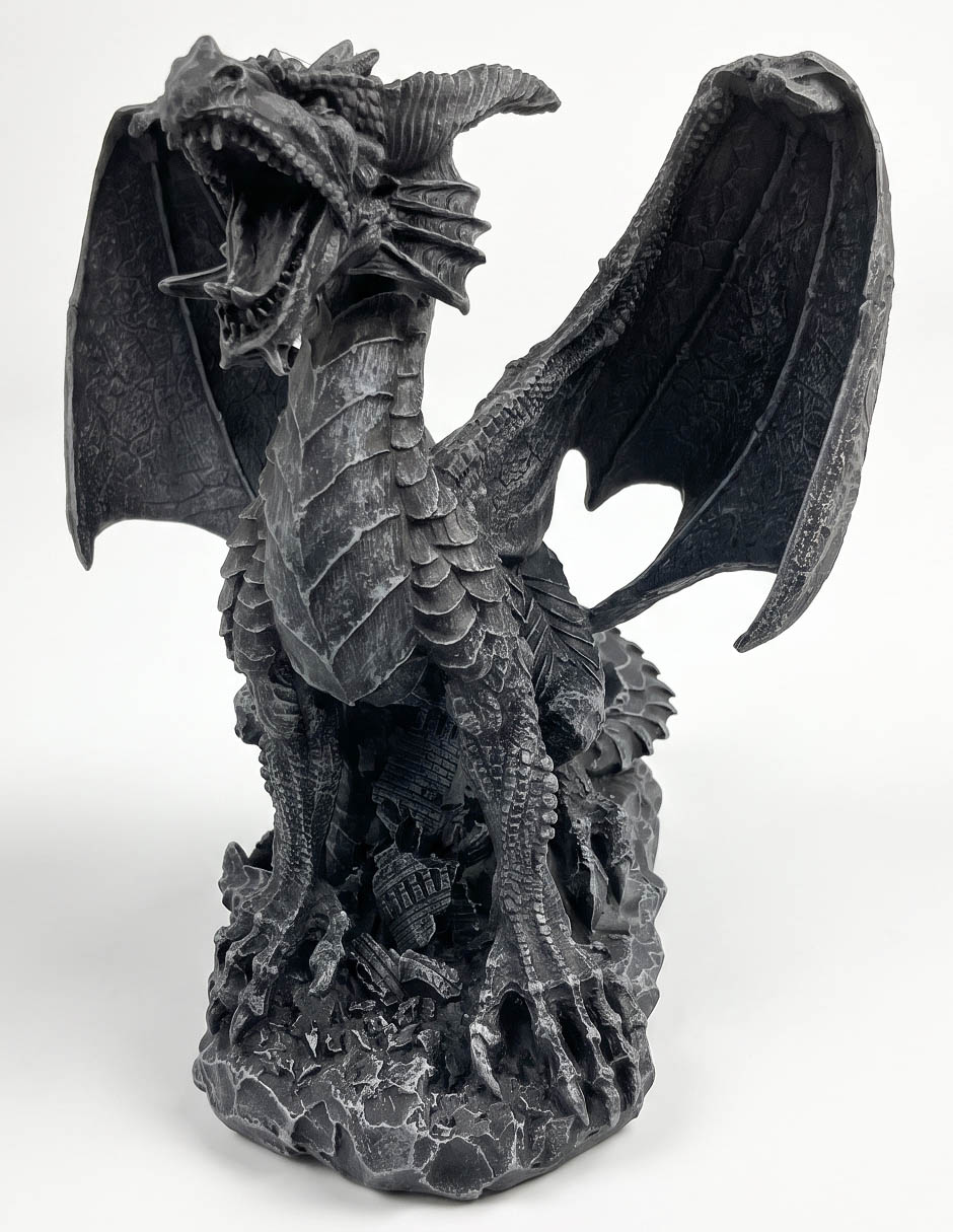 Figura decorativa de Halloween con forma de dragón 2