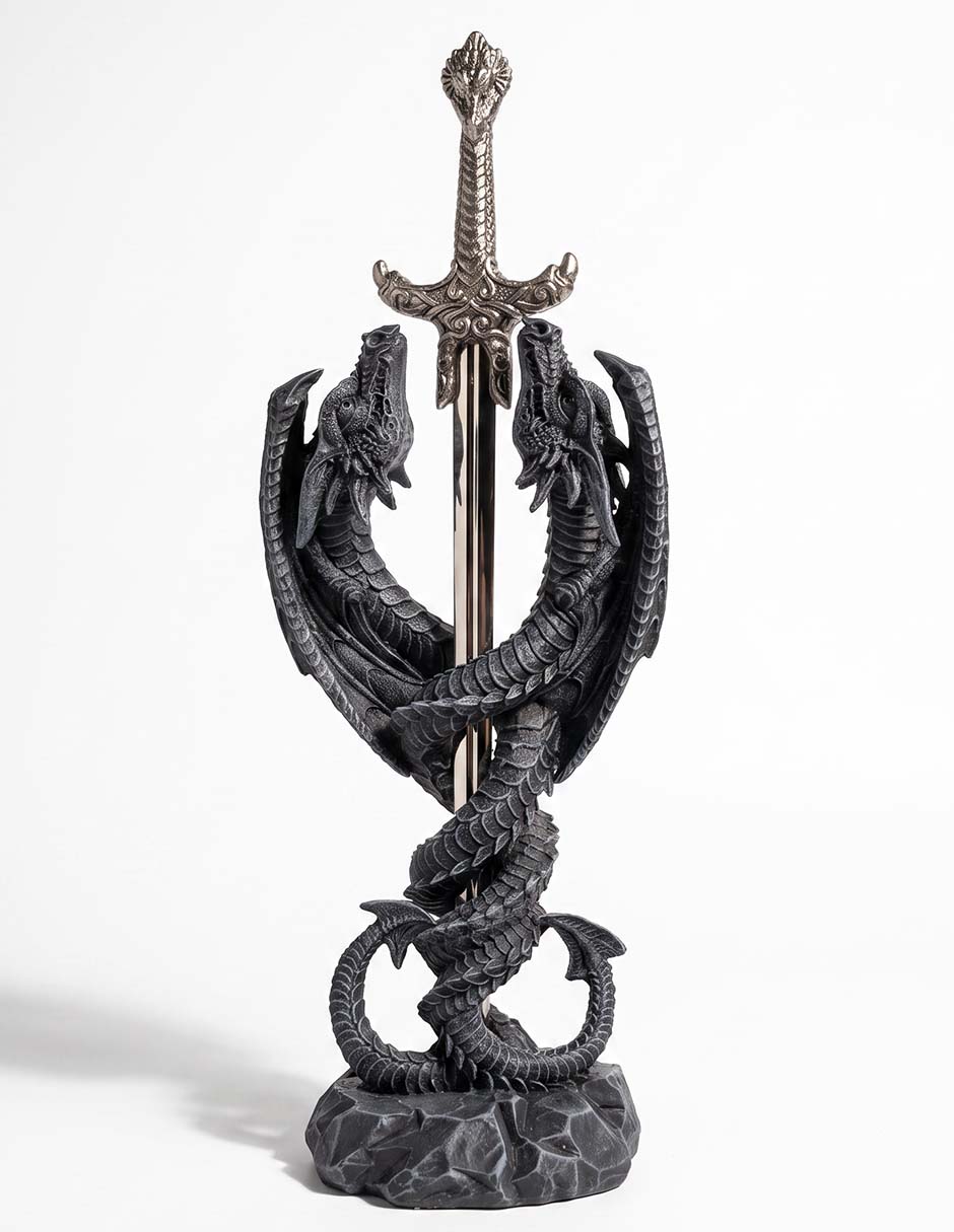 Figura decorativa de Halloween con forma de dragón 1