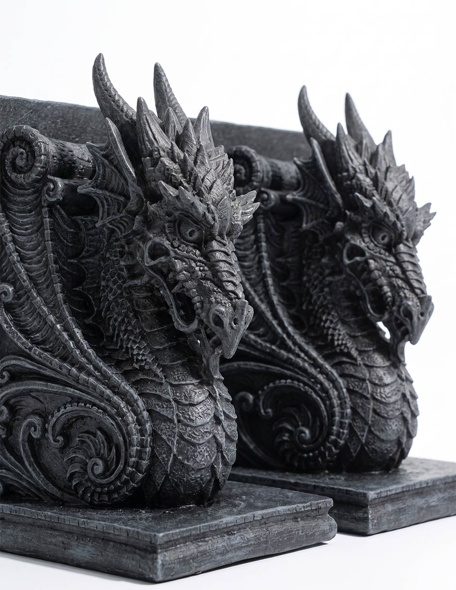 SUJETA LIBROS DRAGONES