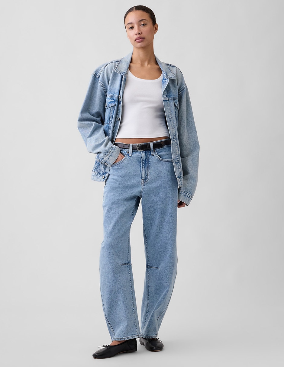 Jeans regular para mujer 5