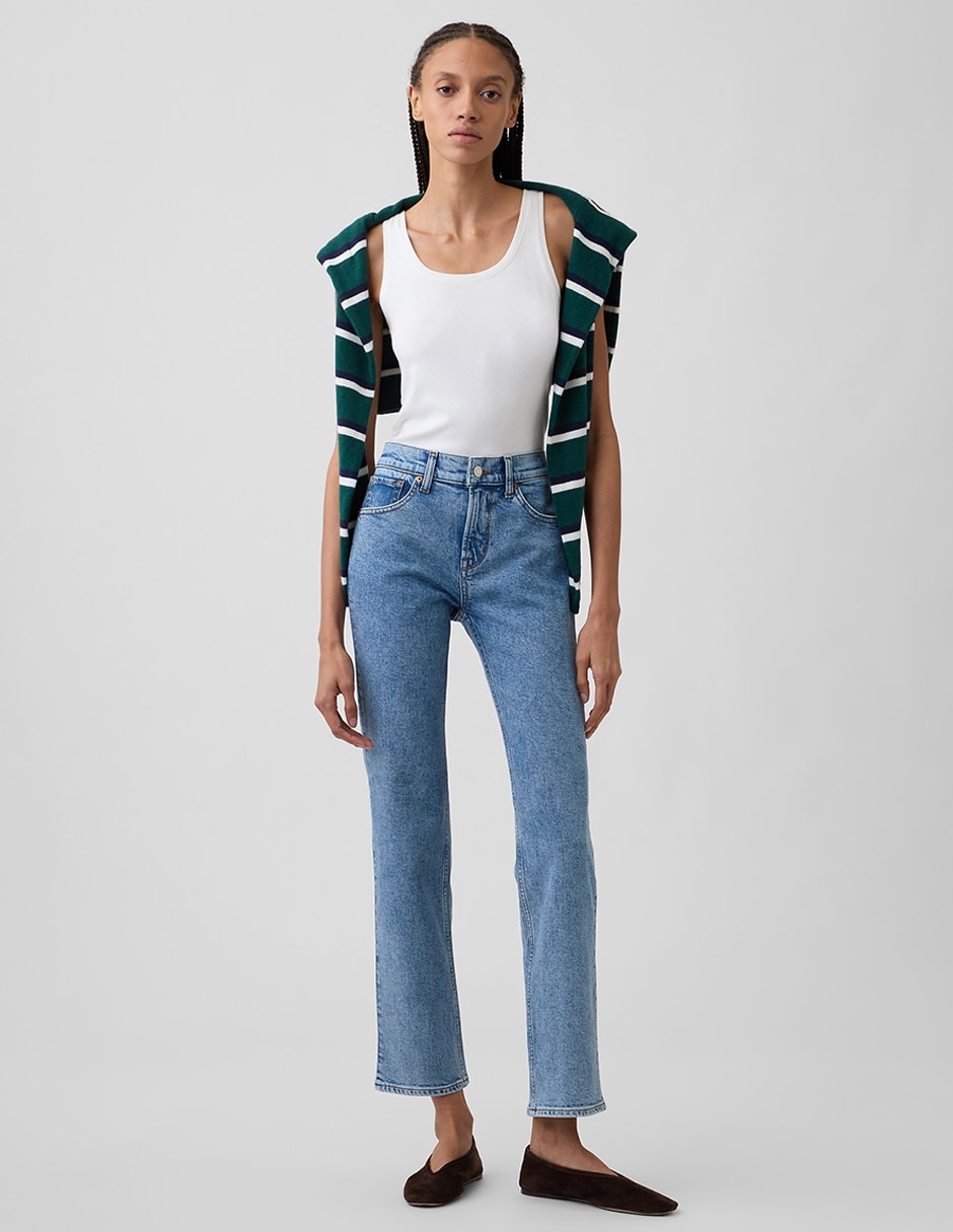 Jeans regular para mujer 5