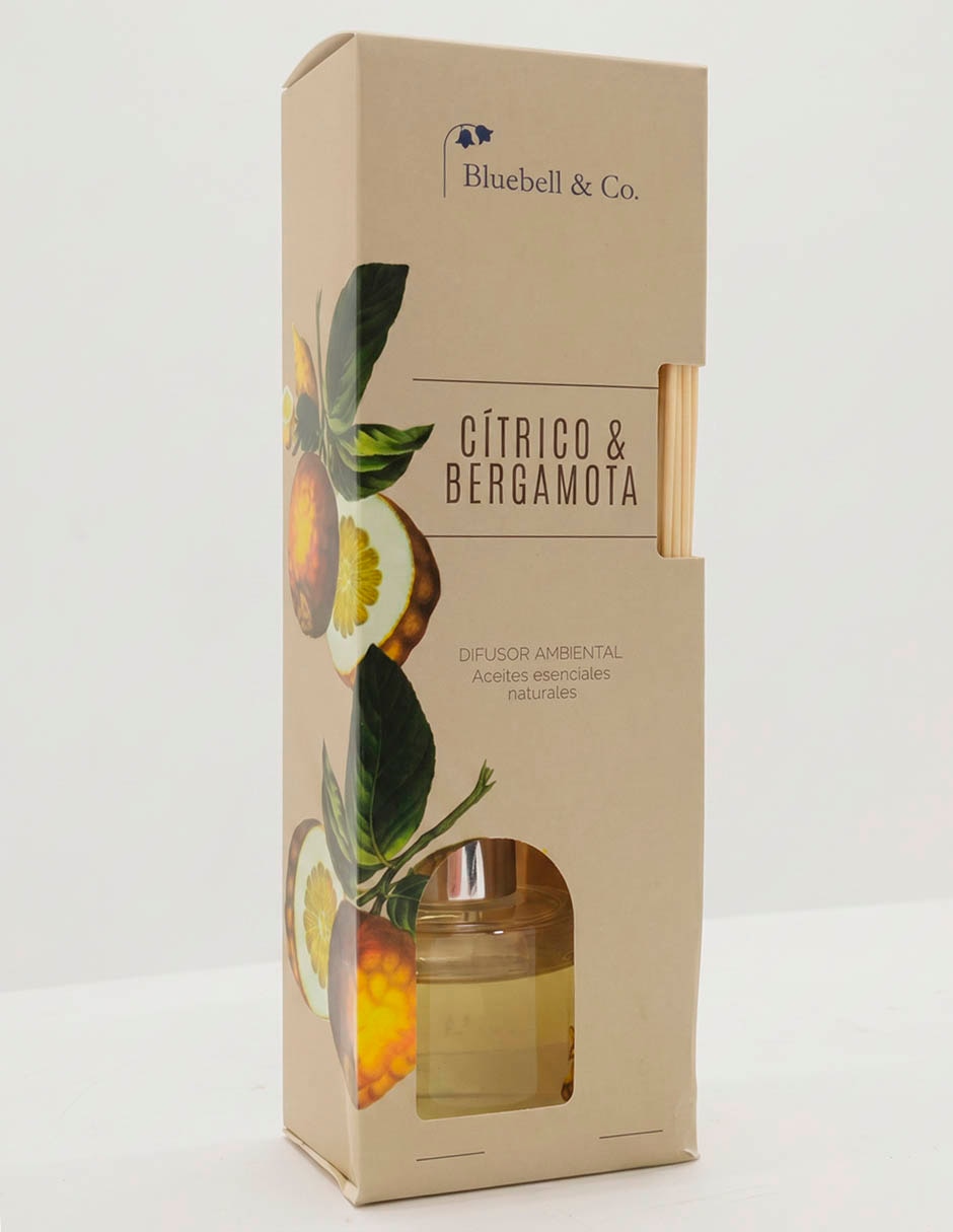 Difusor ambiental aroma bergamota y cítricos