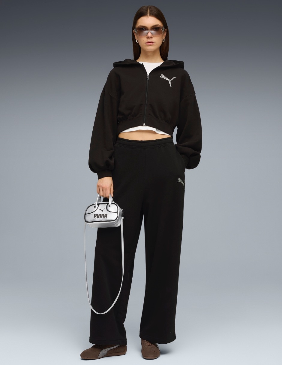 Sudadera con capucha Puma Essentials Graphic para mujer