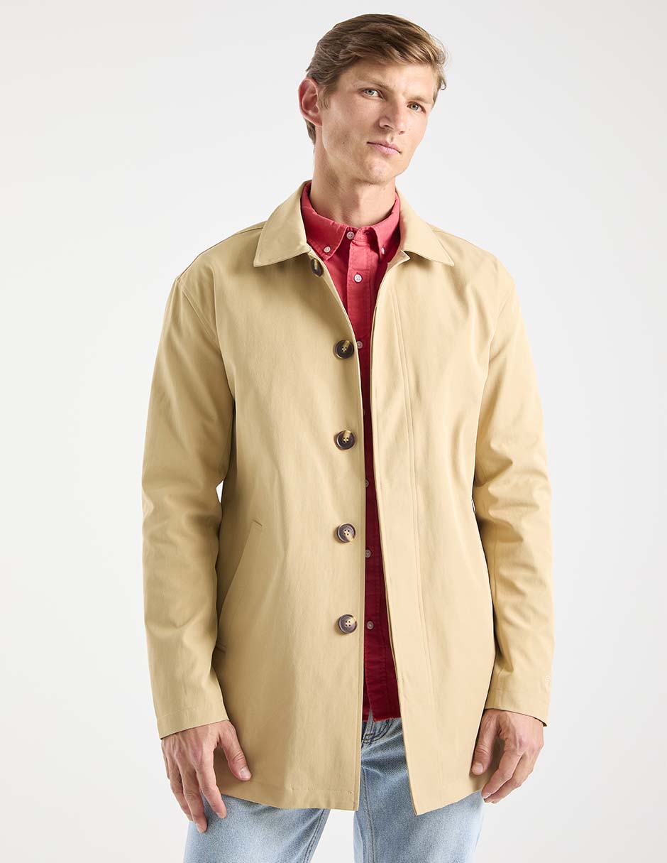 Abrigo con bolsillos para hombre Abrigo con bolsillos para hombre