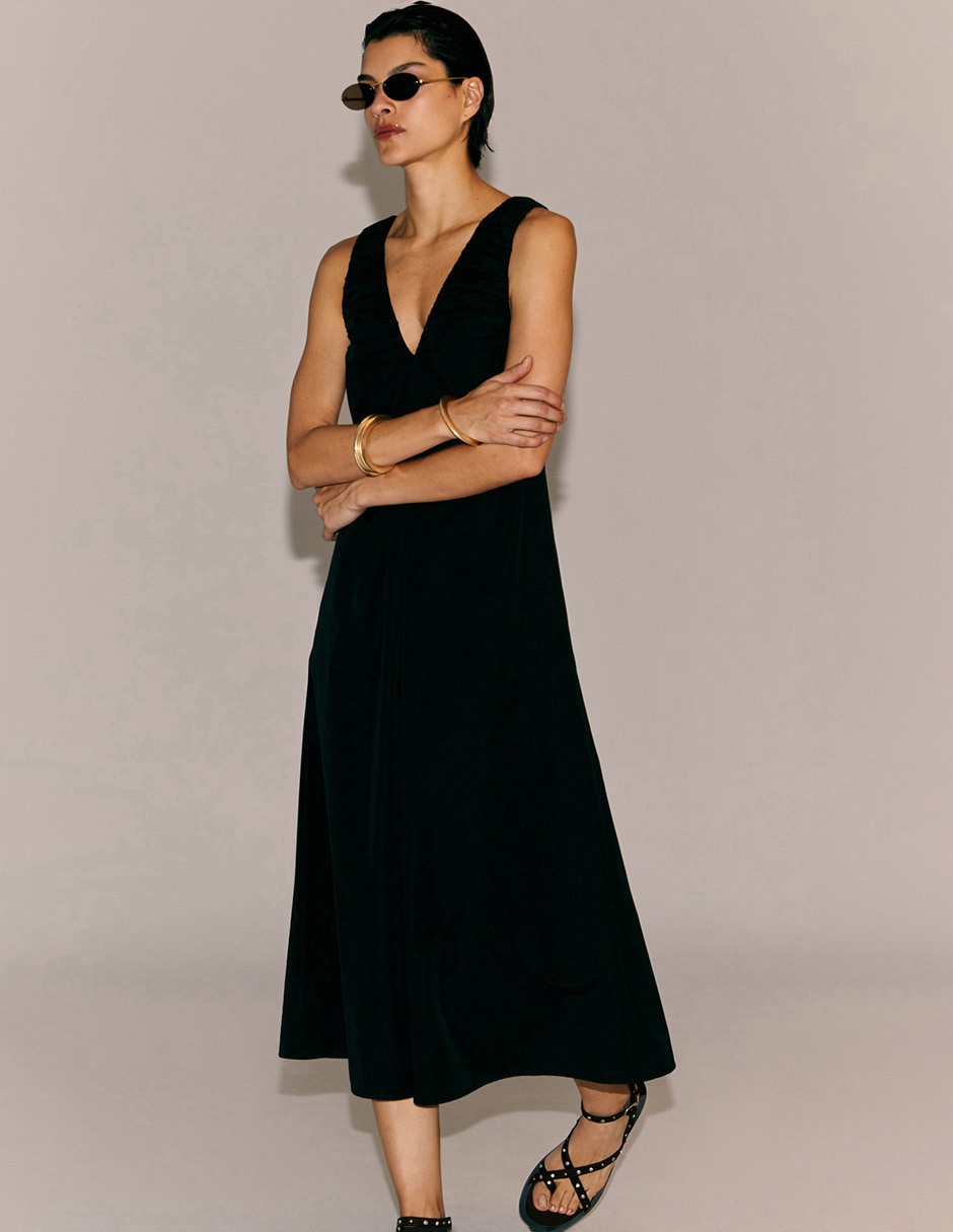 Vestido midi casual para mujer 1