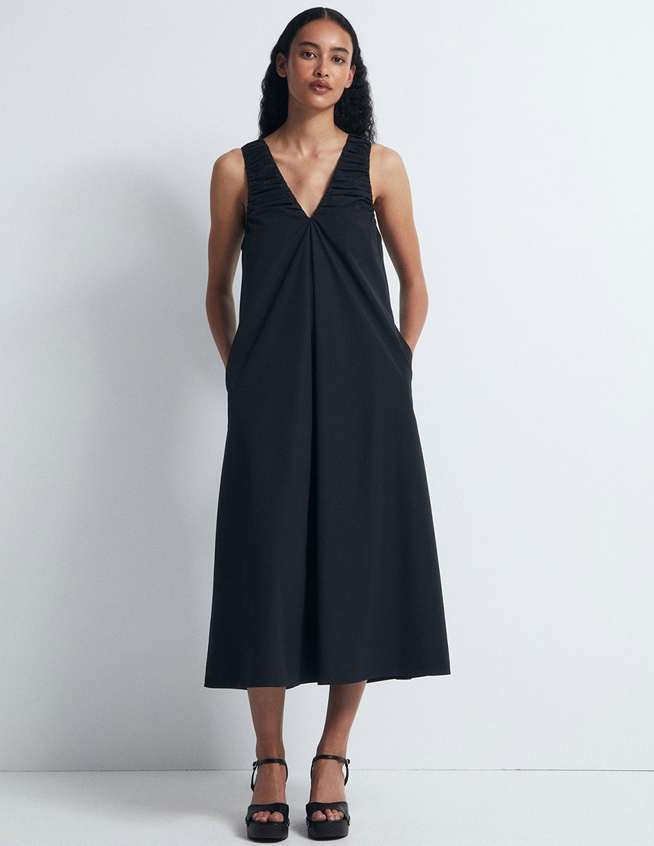 Vestido midi casual para mujer 5
