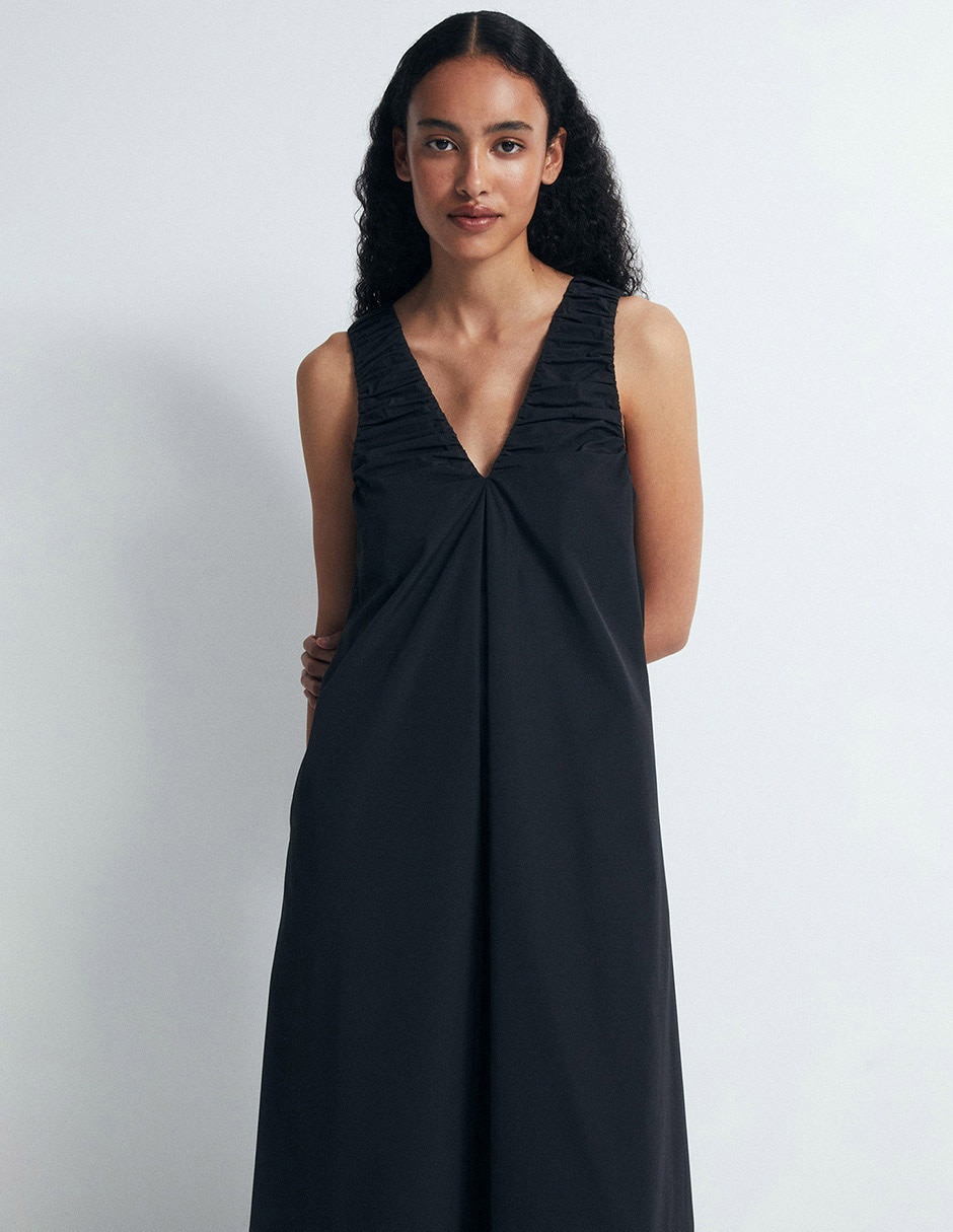 Vestido midi casual para mujer 4