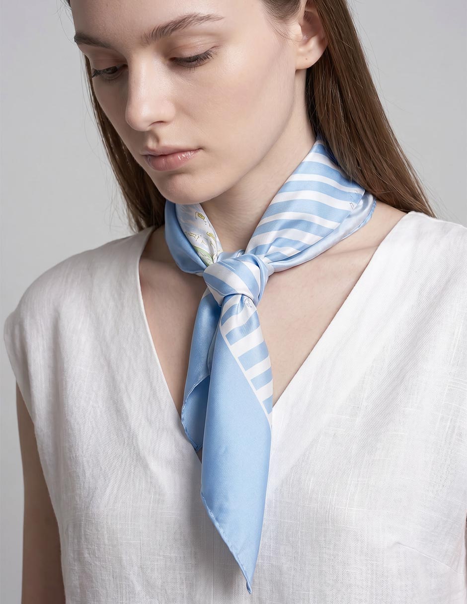 Pashmina lauren ralph lauren de seda para mujer