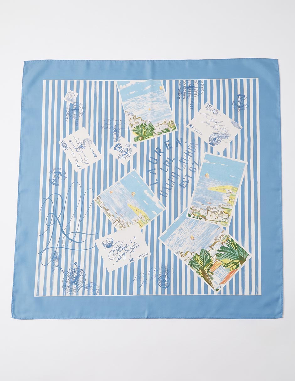 Pashmina lauren ralph lauren de seda para mujer