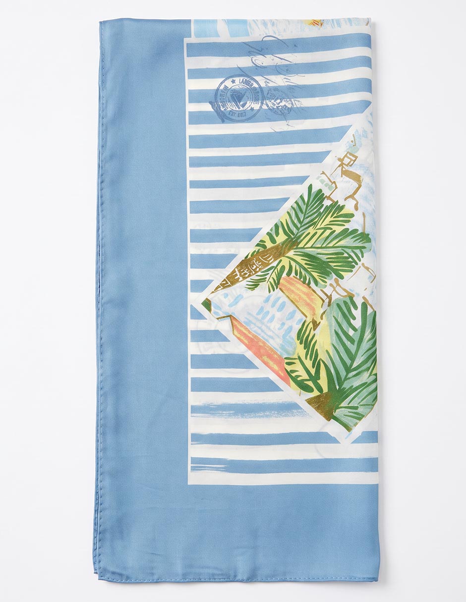 Pashmina lauren ralph lauren de seda para mujer