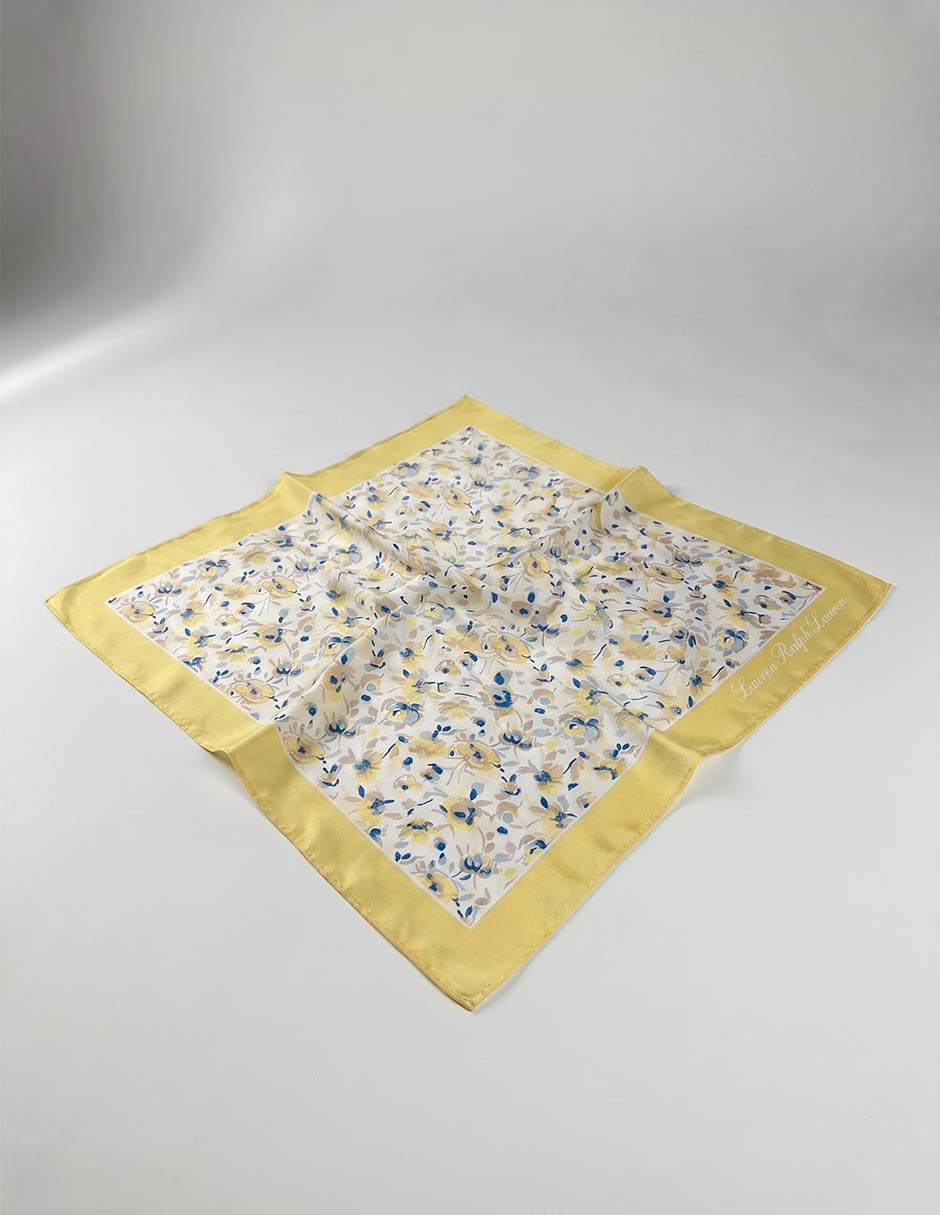 Mascada Con Estampado Floral para mujer 4