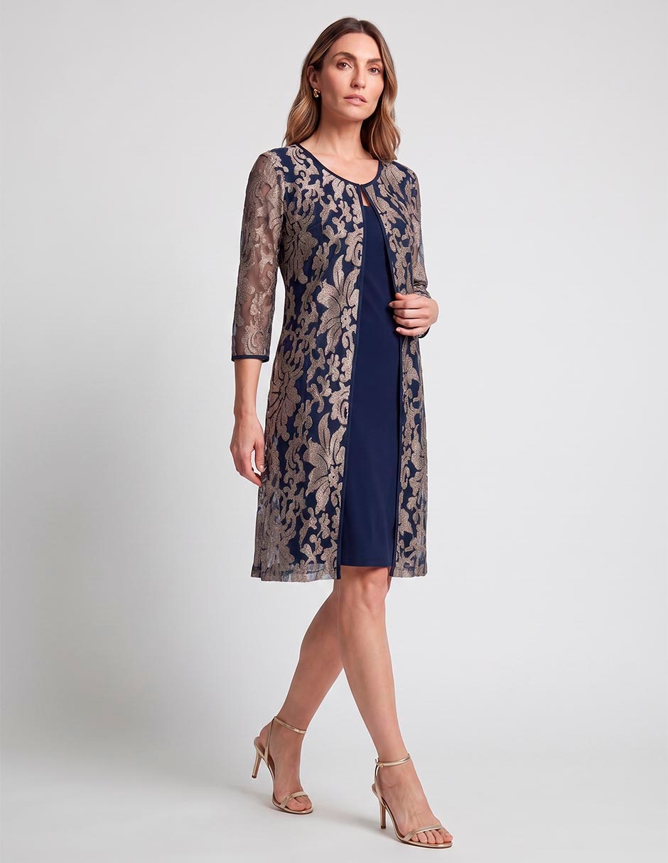 Vestido a la rodilla para mujer