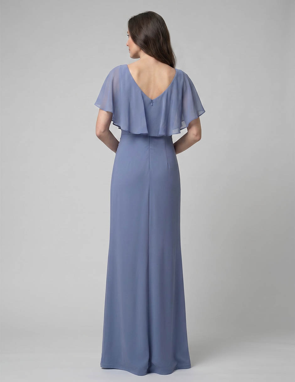 Vestido Maxi de Fiesta Escote V 2