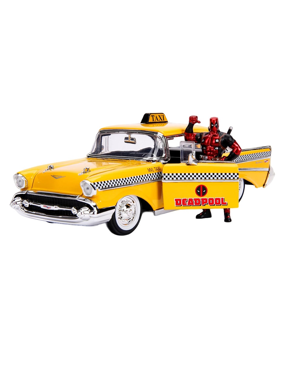 Vehículo a escala 1:24 1957 chevrolet deadpool 2