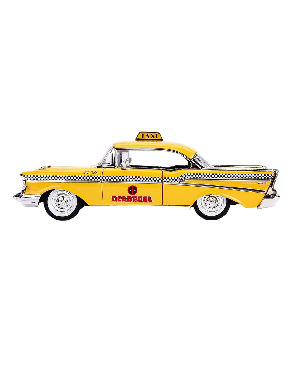 Vehículo a escala 1:24 1957 chevrolet deadpool