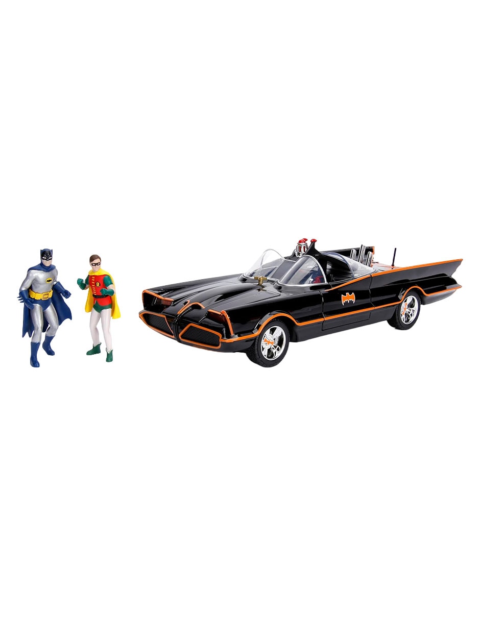 Vehículo a escala 1:18 1966 classic tv series batmobile 1