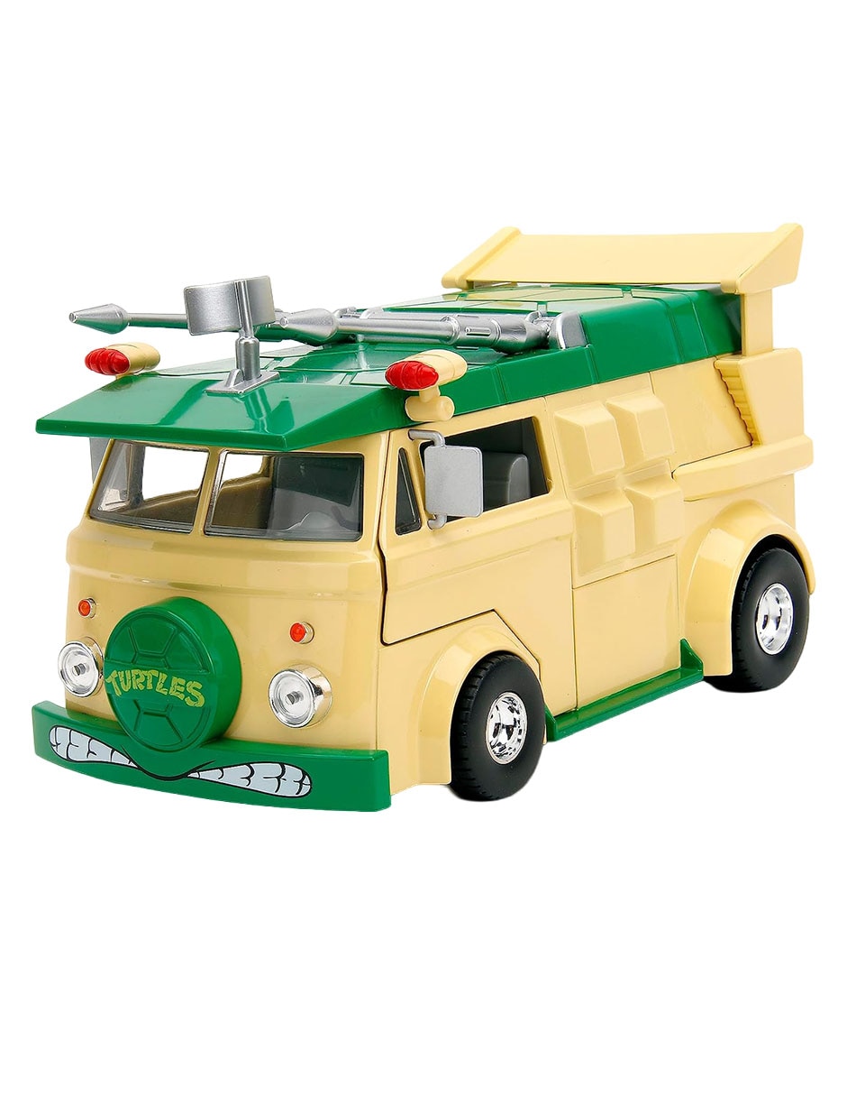 Vehículo a escala 1:24 tortugas ninja 2