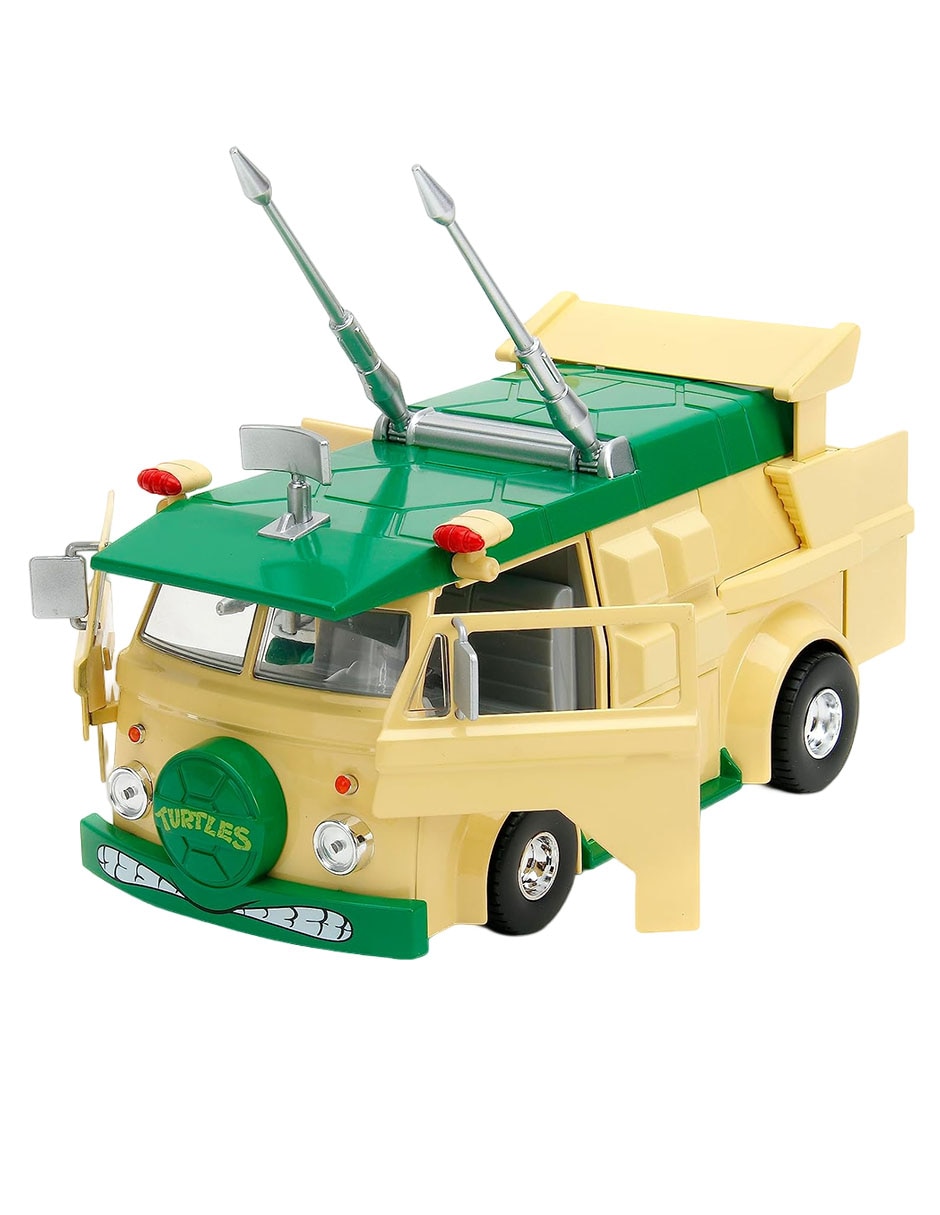 Vehículo a escala 1:24 tortugas ninja 4