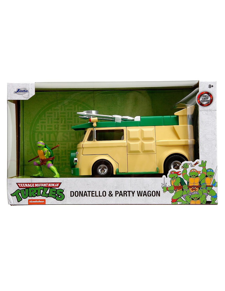 Vehículo a escala 1:24 tortugas ninja