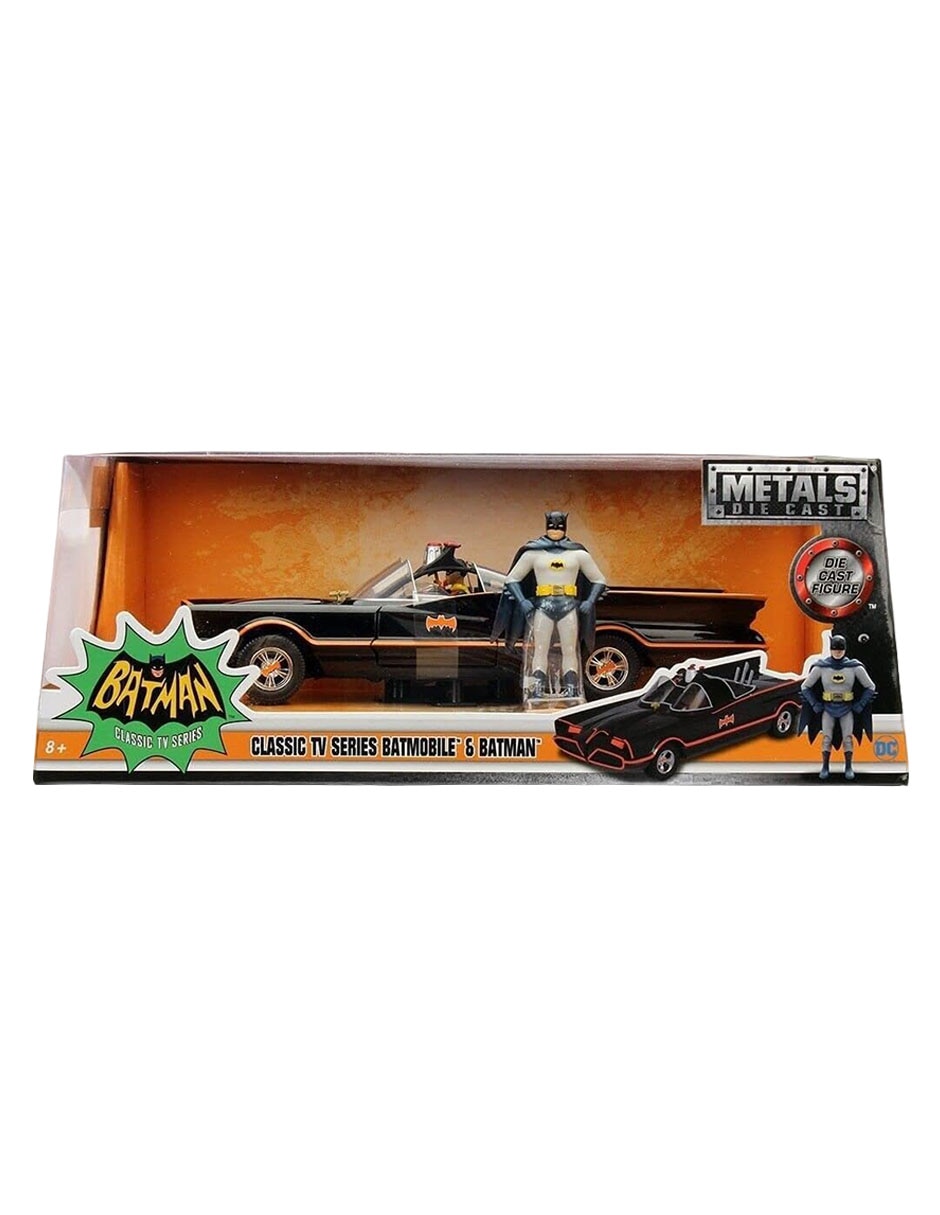 Vehículo a escala 1:24 batmobile clásico batman 7