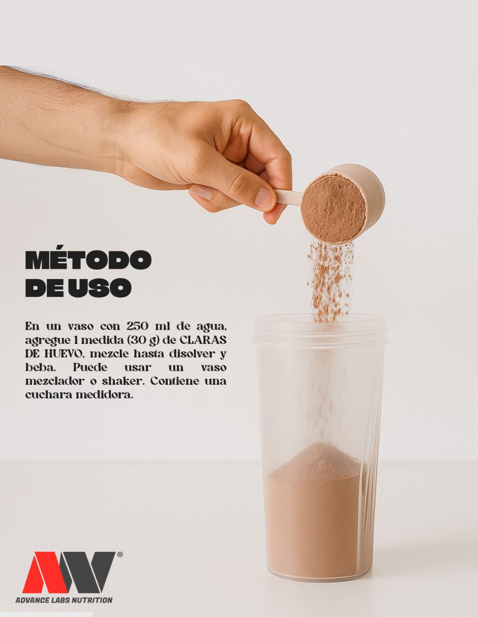 Proteina a base de claras de huevo en polvo sabor vainilla canela de 450 g 5