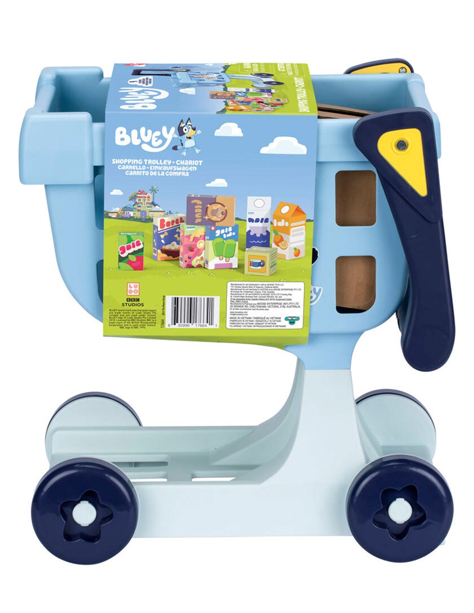 Juego de rol comida shopping trolley bluey juego de rol para niños 3
