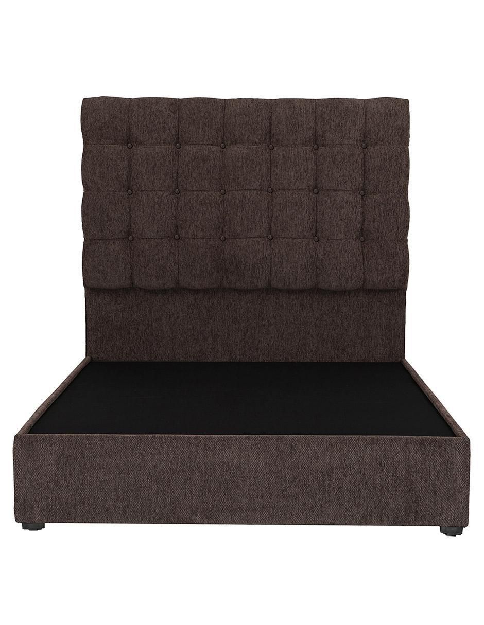 Cama slip de madera y tela Cama slip de madera y tela