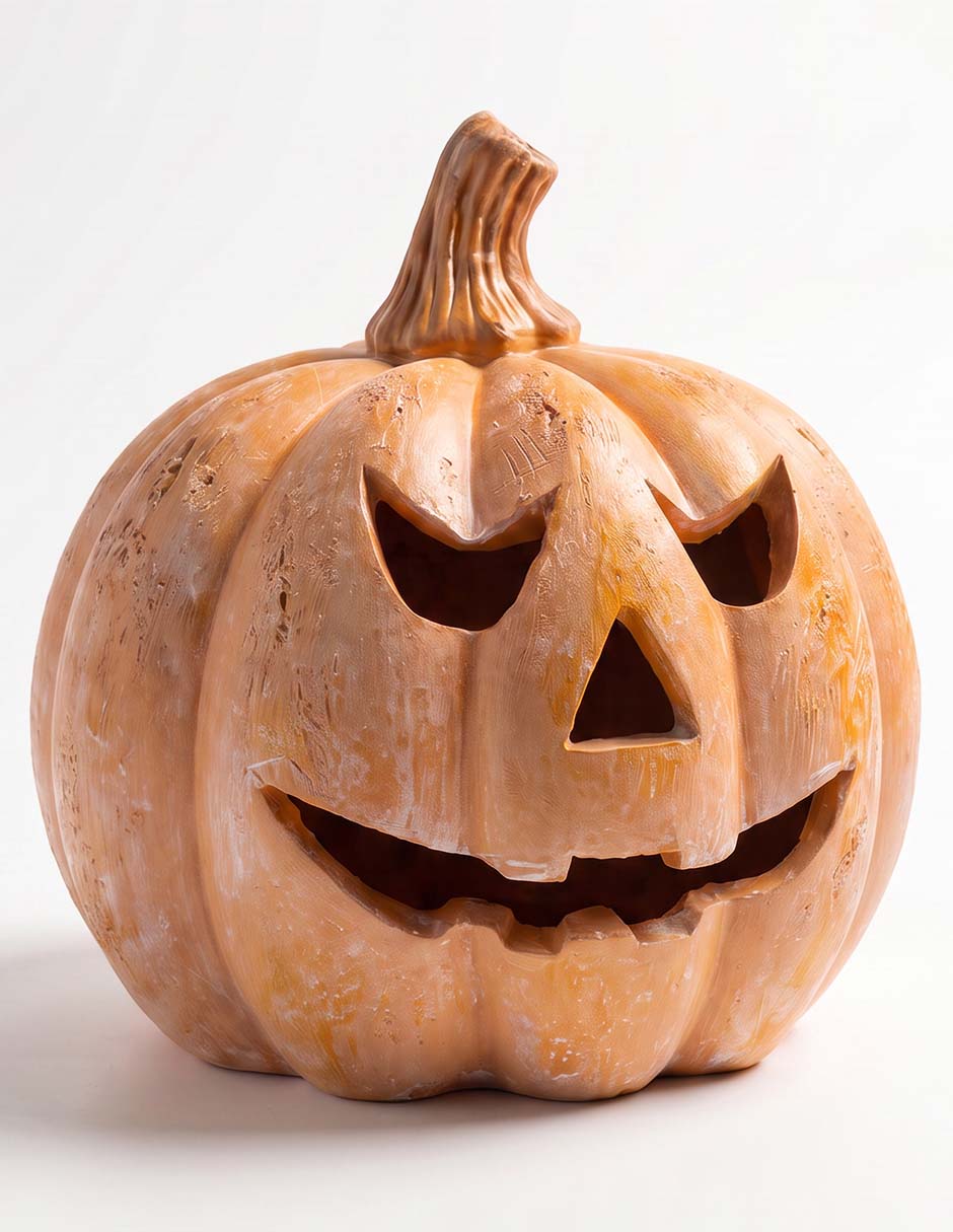 Figura decorativa Cementerium con forma de calabaza