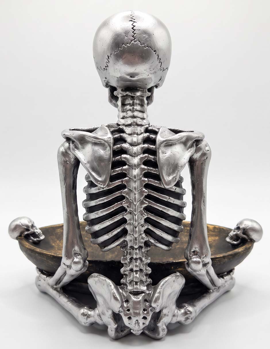 Figura decorativa de día de muertos cementerium