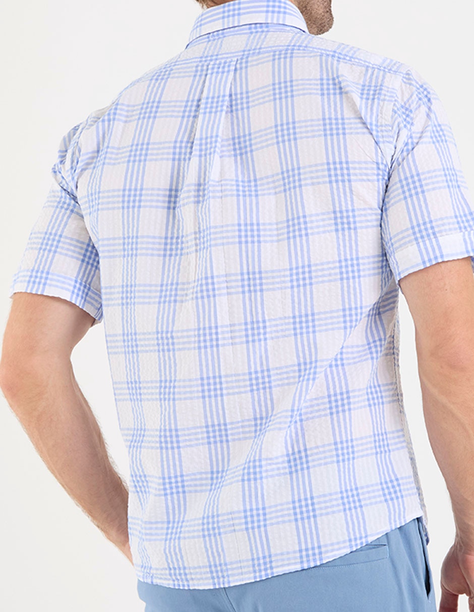 Camisa casual Ferrioni manga corta para hombre