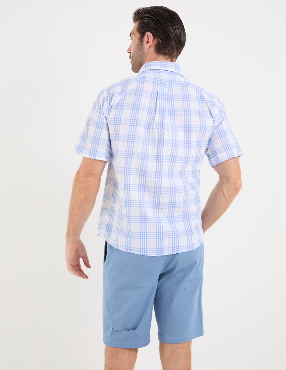 Camisa casual Ferrioni manga corta para hombre