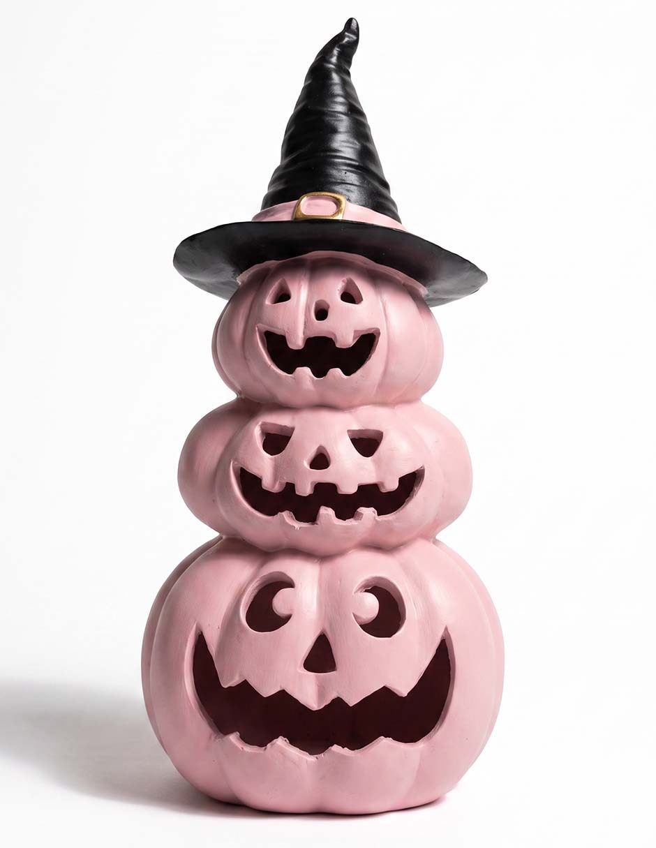 Figura decorativa de Halloween con forma de calabazas