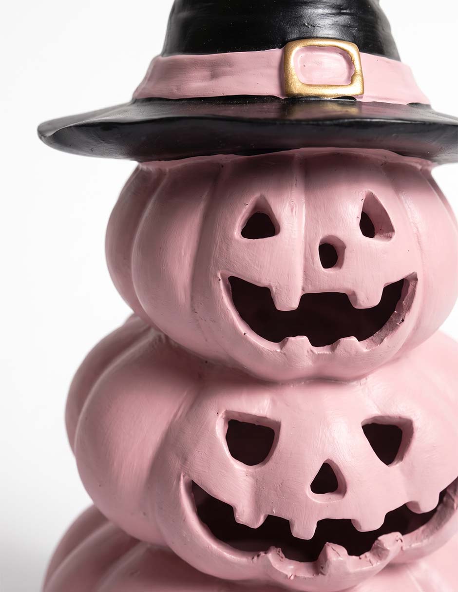 Figura decorativa de Halloween con forma de calabazas