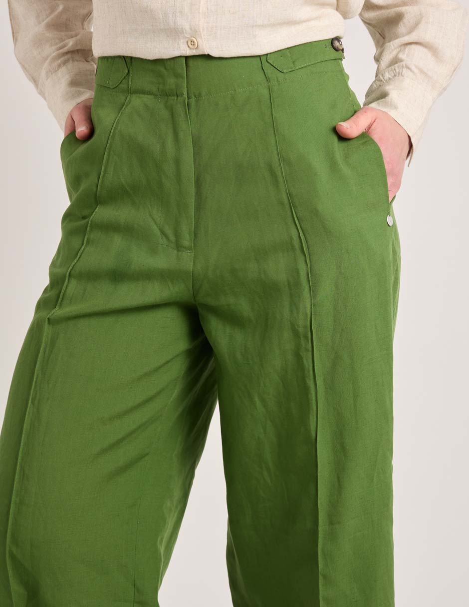Pantalón de vestir amplio para mujer 3