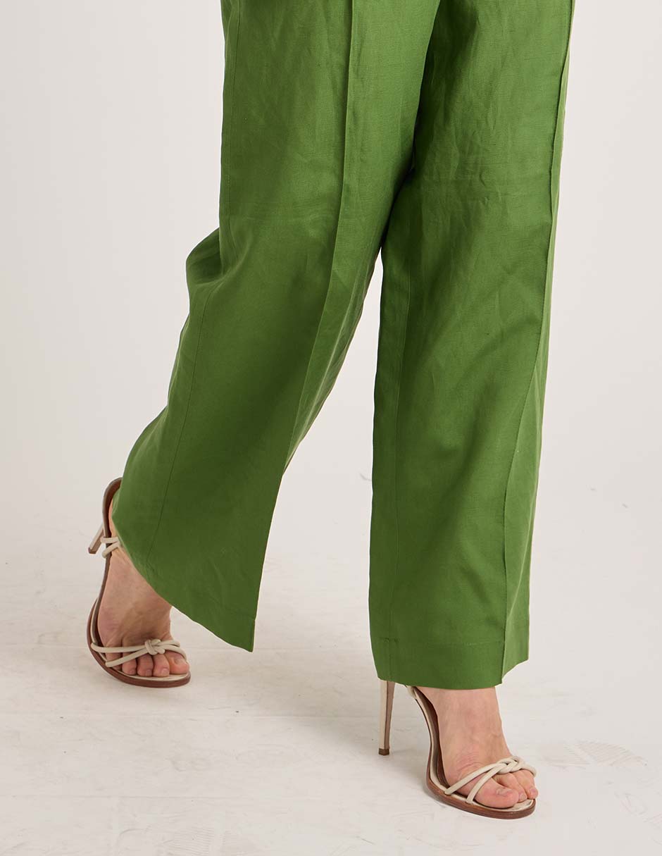 Pantalón de vestir amplio para mujer 2
