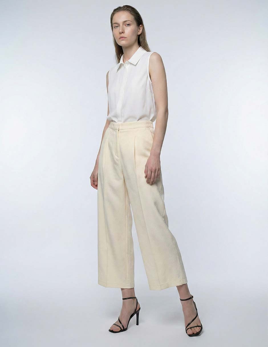 Pantalón amplio amplio para mujer 3